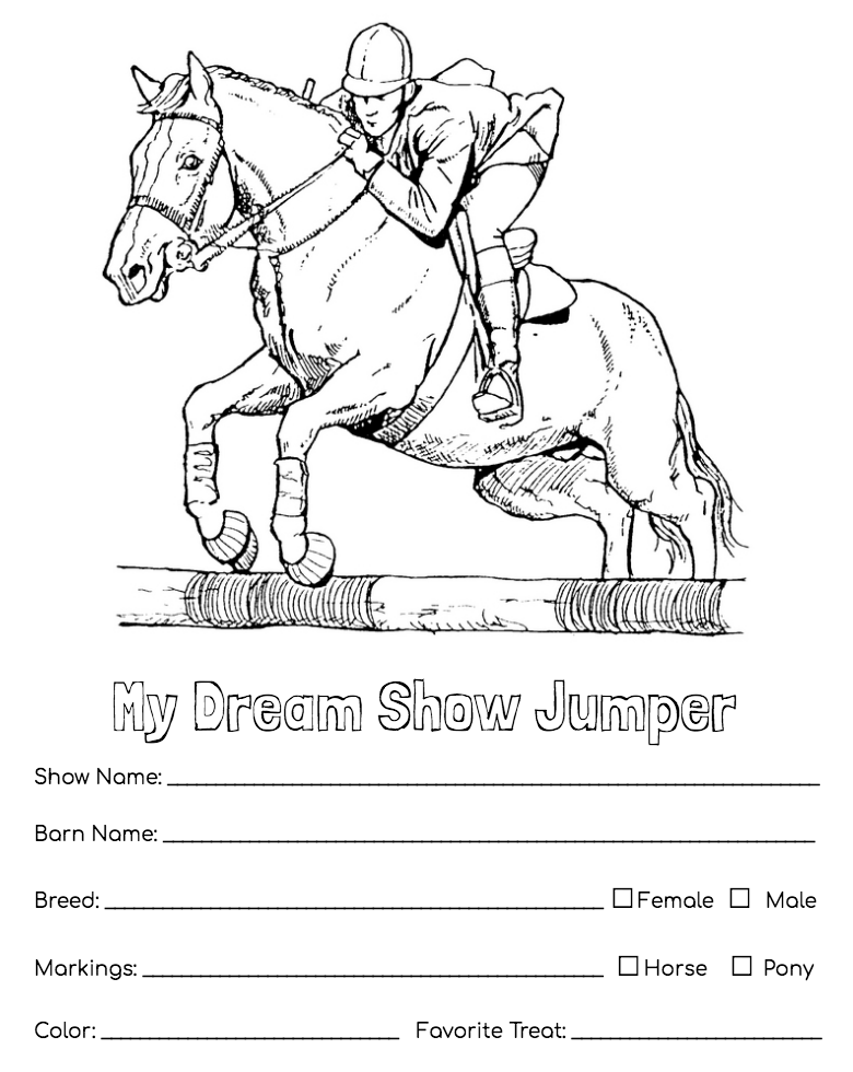 » Dream Horse Show Jumper White Oak Stables